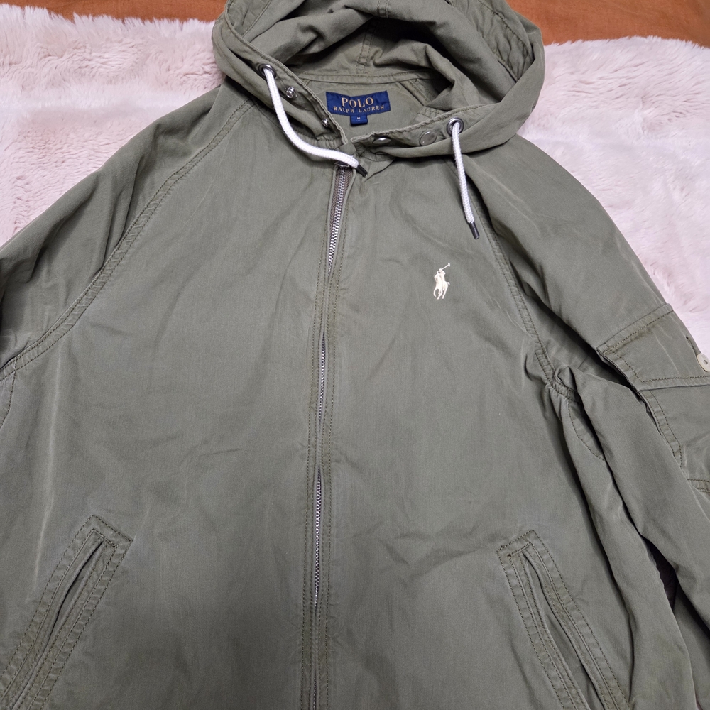 Polo by Ralph Lauren Olive Green Hooded Jacket for Men